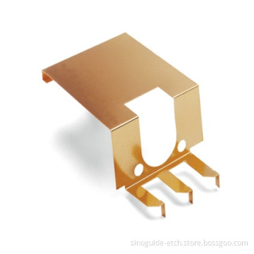 Highly Customized Precision Metal Solutions  Chem Milled Gold Plated and Formed Contact